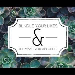 BUNDLE WHAT YOU LIKE!!!